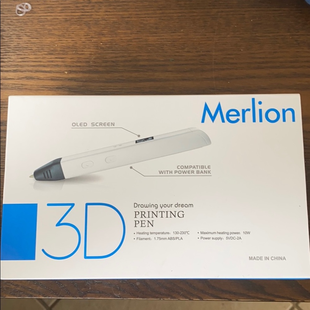 Merlion 3D Printing Pen